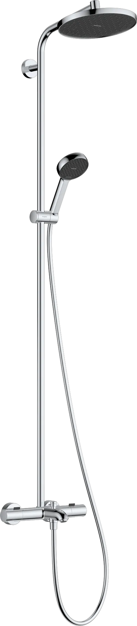 Hansgrohe Activera S Showerpipe 240 1jet EcoSmart mit Wannenthermostat Ecostat Fine, Chrom Hansgrohe Activera S Showerpipe 240 1jet EcoSmart mit Wannenthermostat Ecostat Fine, Chrom