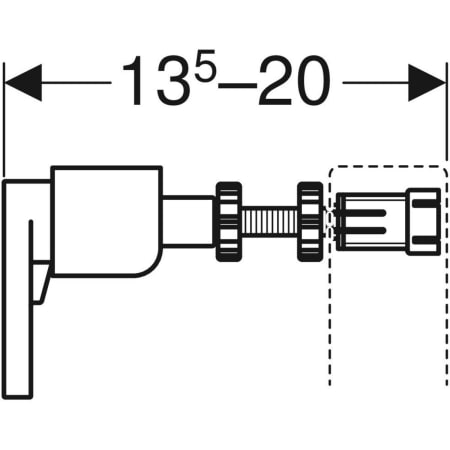 Geberit Befestigungsset Wandanker für Einzelmontage 2 Stück „Duofix“ Geberit Befestigungsset Wandanker für Einzelmontage 2 Stück „Duofix“