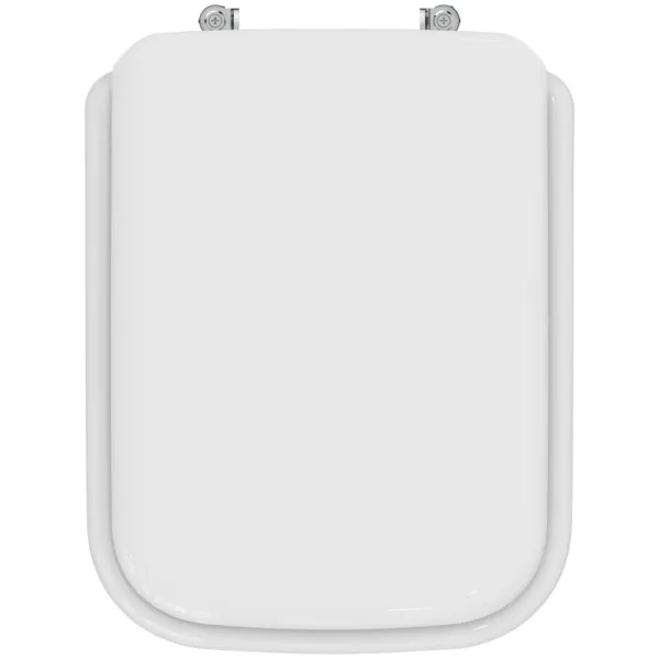 Ideal Standard WC-Sitz Tonca Weiß, Sandwich-Konstruktion, Duroplast, Maße: 345 x 445 mm