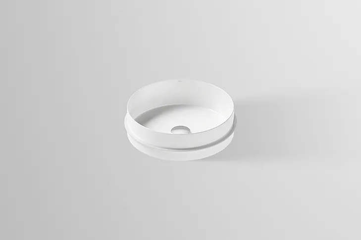 Waschbecken „KE-Serie“ 400 × 114 mm mit ProShield