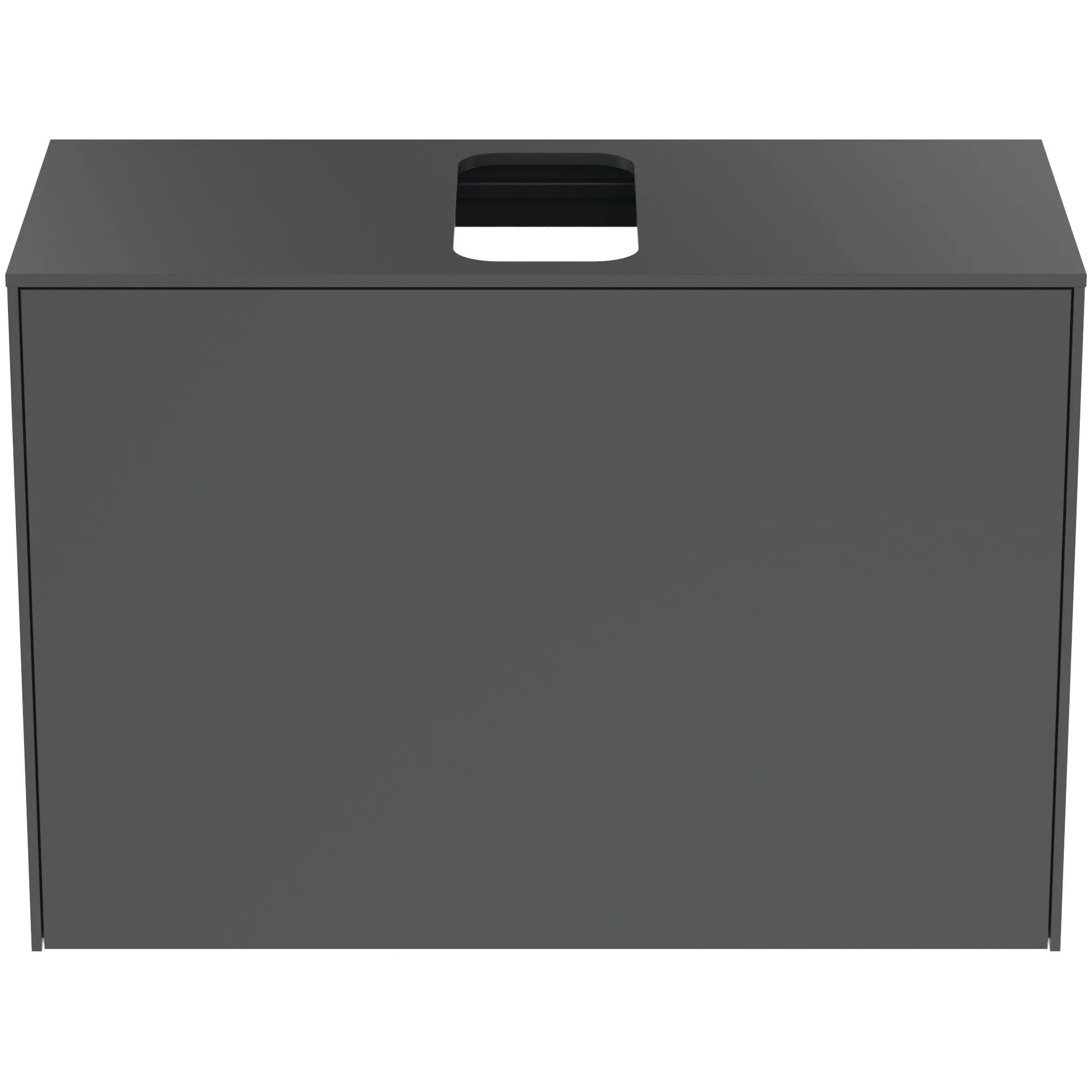 Ideal Standard Waschtischunterschrank „Conca“ 80,2 × 55 × 37,3 cm Anthrazit matt lackiert Ideal Standard Waschtischunterschrank „Conca“ 80,2 × 55 × 37,3 cm Anthrazit matt lackiert