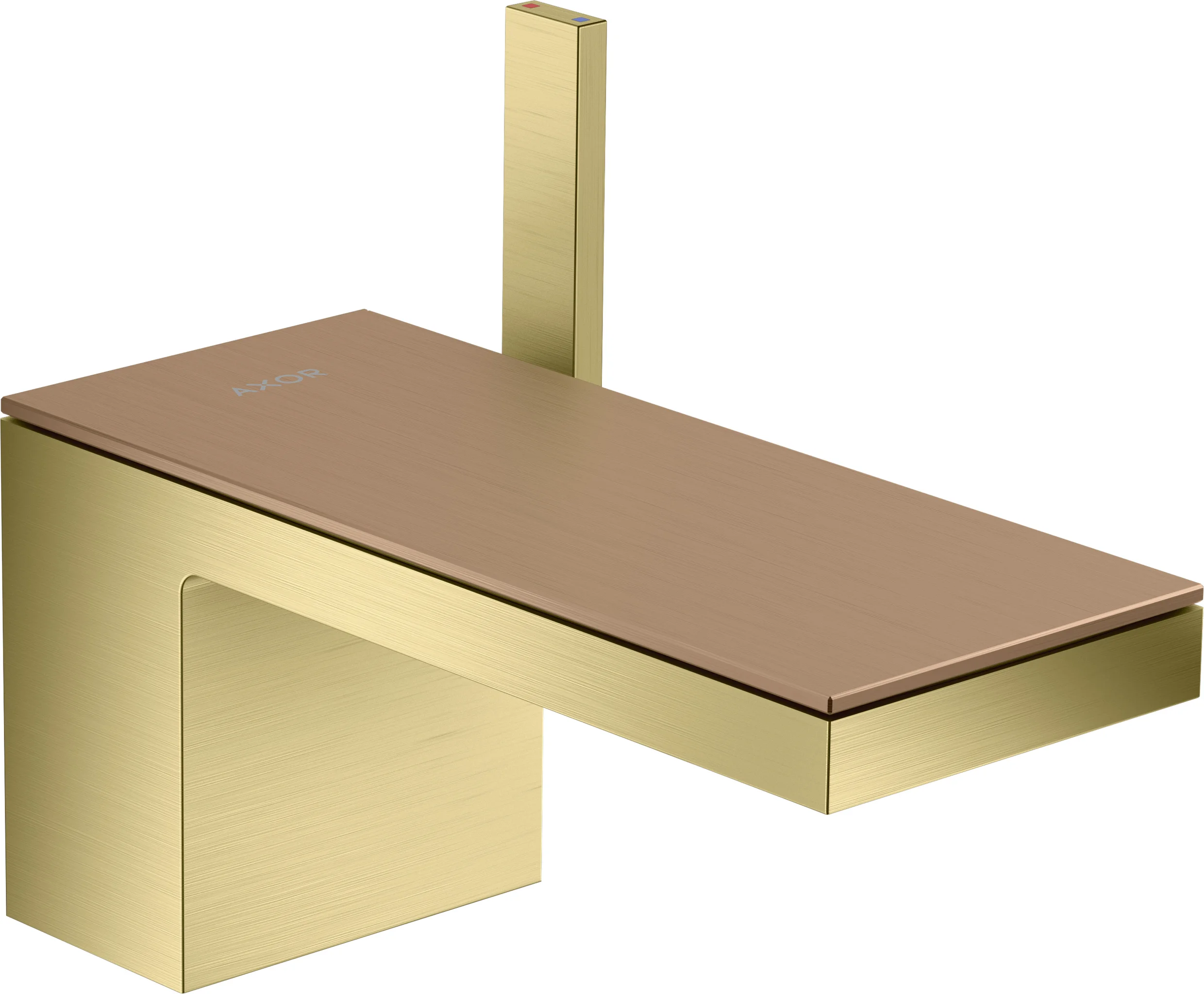 Hansgrohe AXOR MyEdition Platte 200 mm Metall Brushed Red Gold abnehmbar Hansgrohe AXOR MyEdition Platte 200 mm Metall Brushed Red Gold abnehmbar