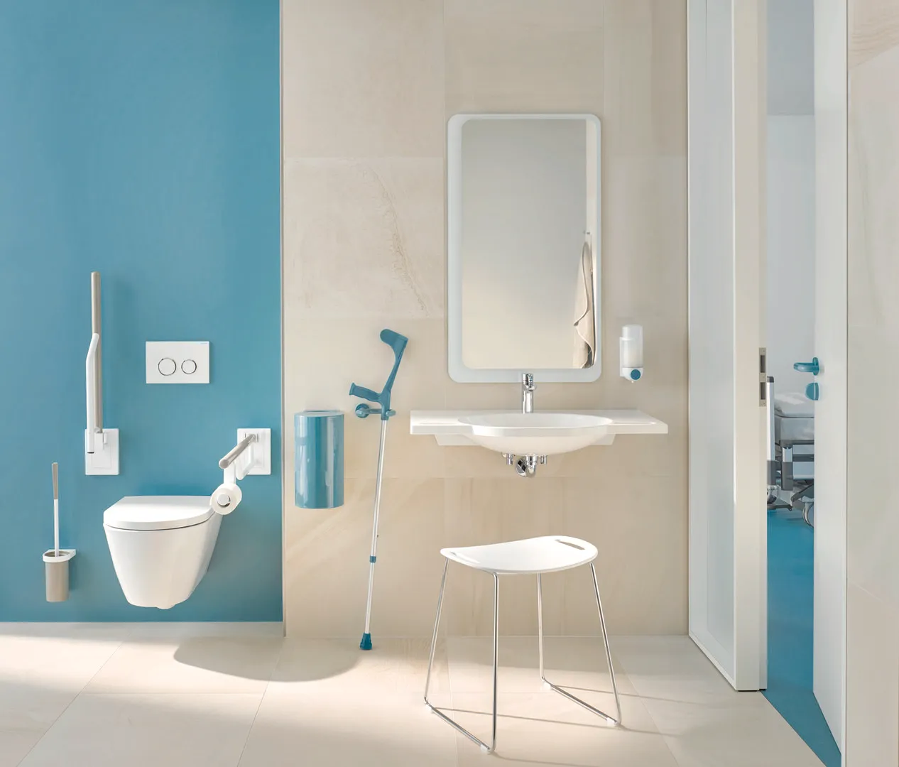 HEWI Seifenspender „System 800K“ 12,1 × 20,8 × ⌀ 7,5 cm HEWI Seifenspender „System 800K“ 12,1 × 20,8 × ⌀ 7,5 cm