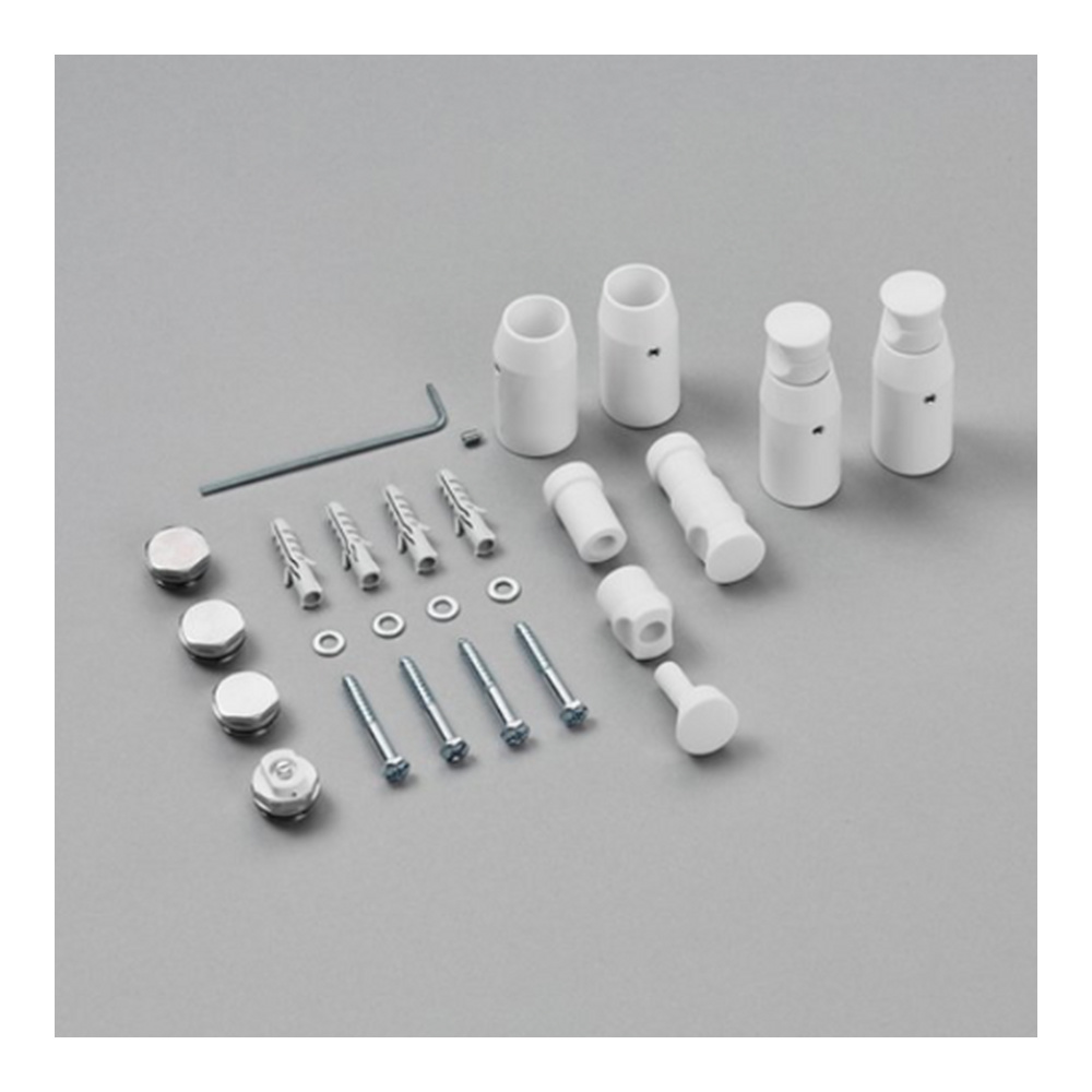 Montageset für „Forma Spa einlagig“ in weiß Montageset für „Forma Spa einlagig“ in weiß