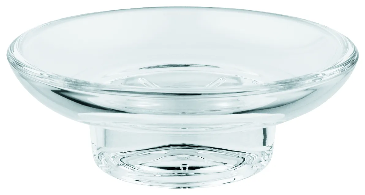 Seifenschale Essentials 40368_1, Material Glas, passend für Halter Essentials 40369xx1, Essentials Cube 40508, BauCosmopolitan 40585, Essentials Authentic 40652 Seifenschale Essentials 40368_1, Material Glas, passend für Halter Essentials 40369xx1, Essentials Cube 40508, BauCosmopolitan 40585, Essentials Authentic 40652