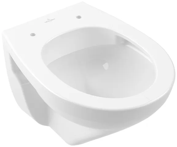 Wand-Tiefspül-WC DirectFlush „O.novo“ Compact 36 × 35,6 cm in Weiß Alpin, ohne Spülrand
