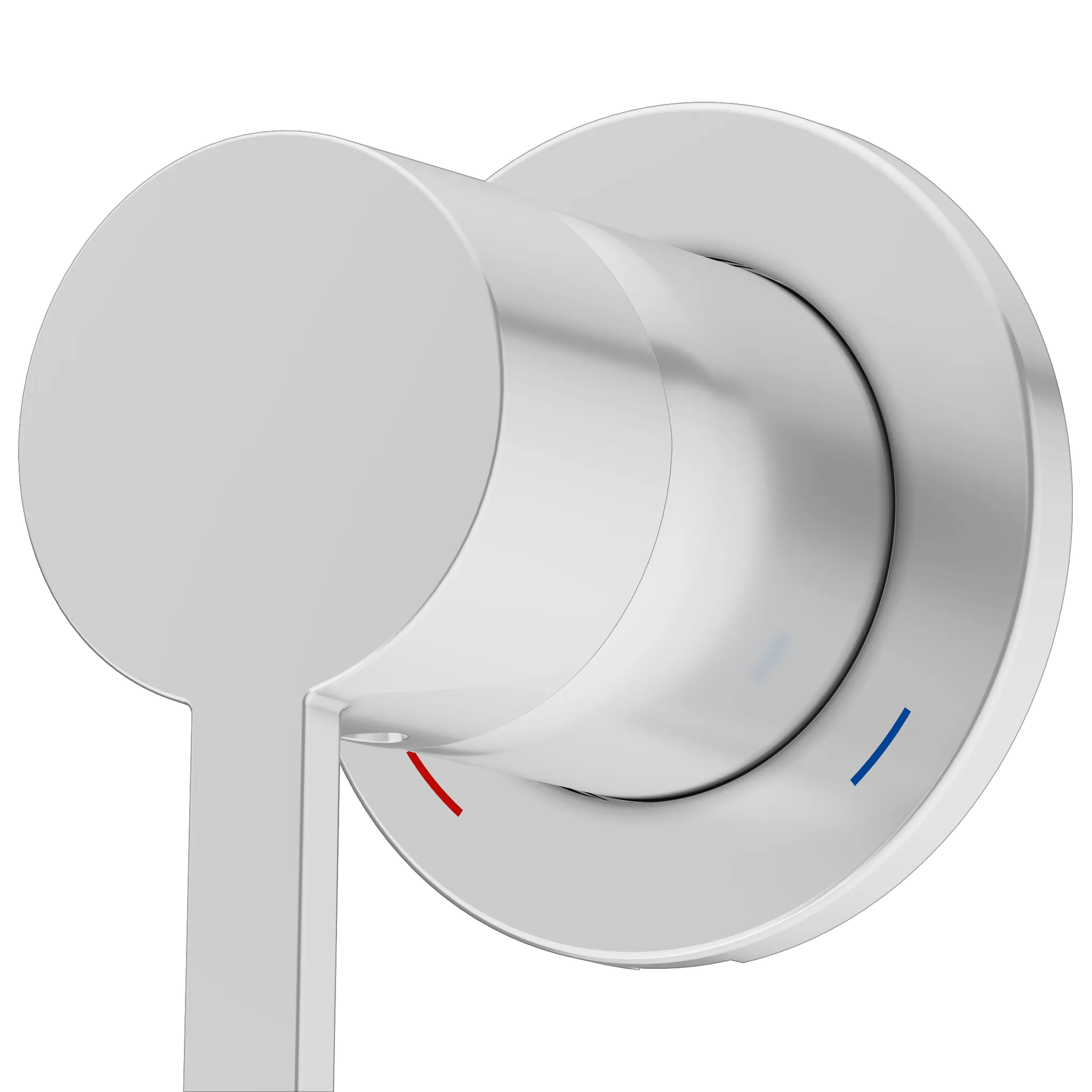 KEUCO PLAN BLUE Einhebel-Waschtischmischer Unterputz 2 Loch für Wandmontage Ausladung 225 mm Aluminium-finish KEUCO PLAN BLUE Einhebel-Waschtischmischer Unterputz 2 Loch für Wandmontage Ausladung 225 mm Aluminium-finish