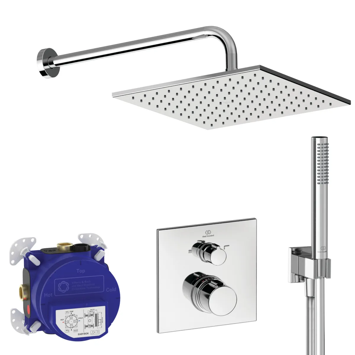 Ideal Standard Armaturen-Bundle Ceratherm C100 Chrom Ideal Standard Armaturen-Bundle Ceratherm C100 Chrom