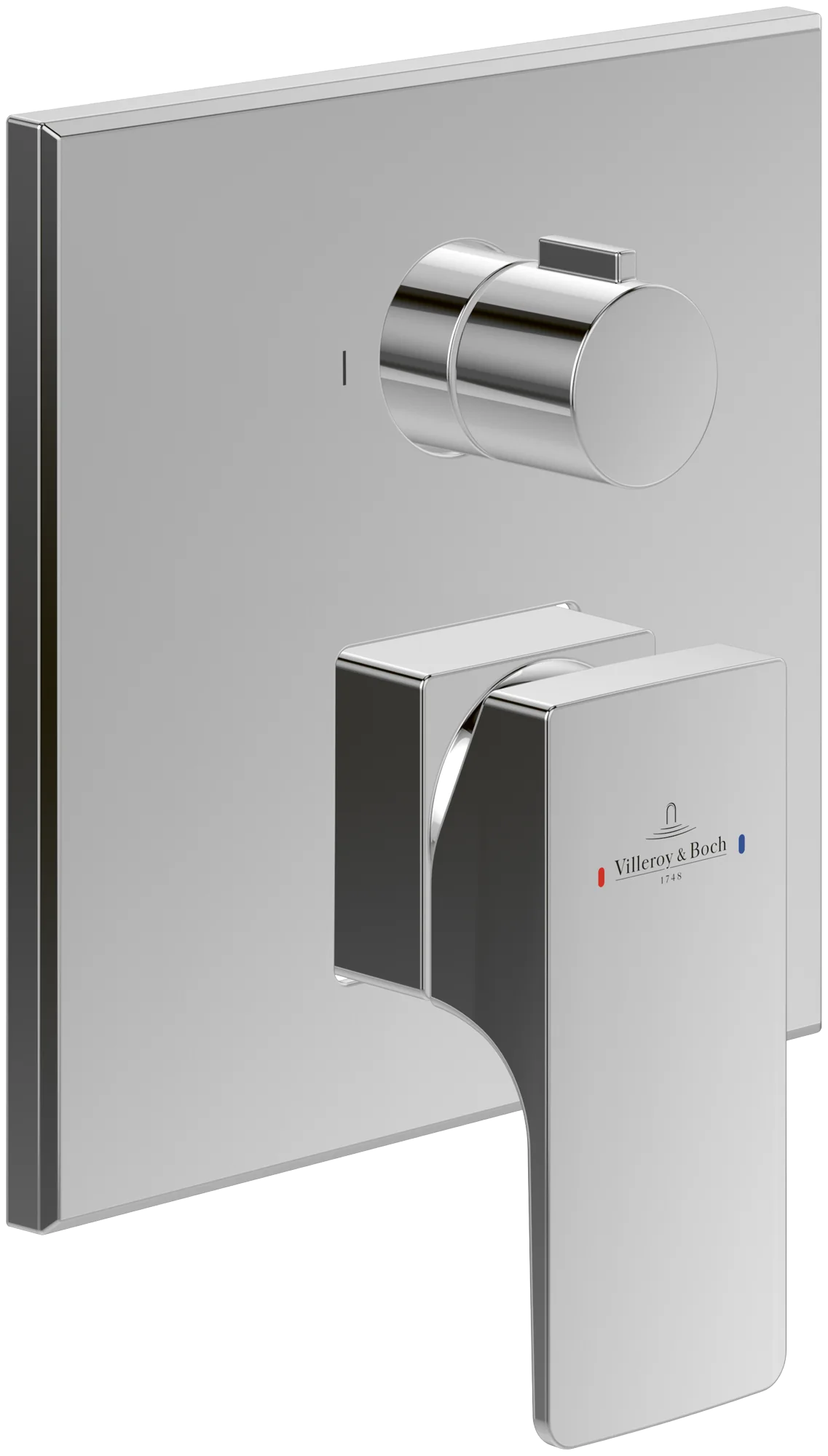 Villeroy & Boch Architectura Square Duscharmatur, Einhebel-Unterputz, eckig, verchromt, Höhe 215 mm, Breite 172 mm, Länge 180 mm Villeroy & Boch Architectura Square Duscharmatur, Einhebel-Unterputz, eckig, verchromt, Höhe 215 mm, Breite 172 mm, Länge 180 mm