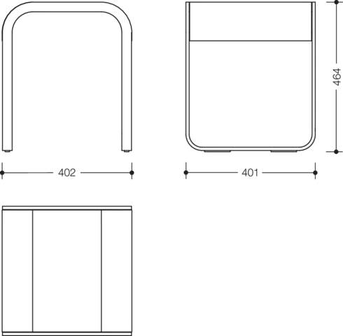 HEWI Hocker System 800 PG71