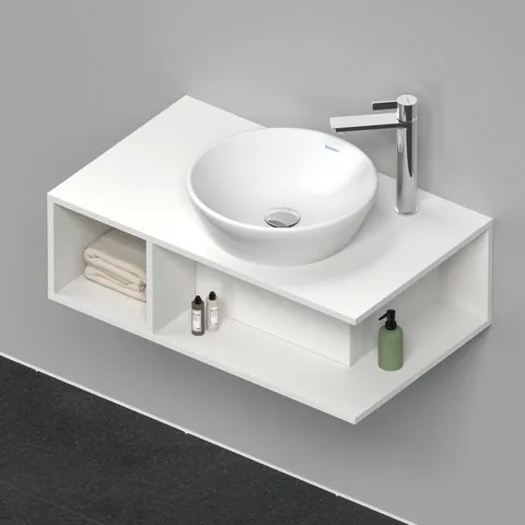 Duravit Waschtischunterschrank wandhängend „D-Neo“ 80 × 26 × 48 cm Weiß Matt Duravit Waschtischunterschrank wandhängend „D-Neo“ 80 × 26 × 48 cm Weiß Matt