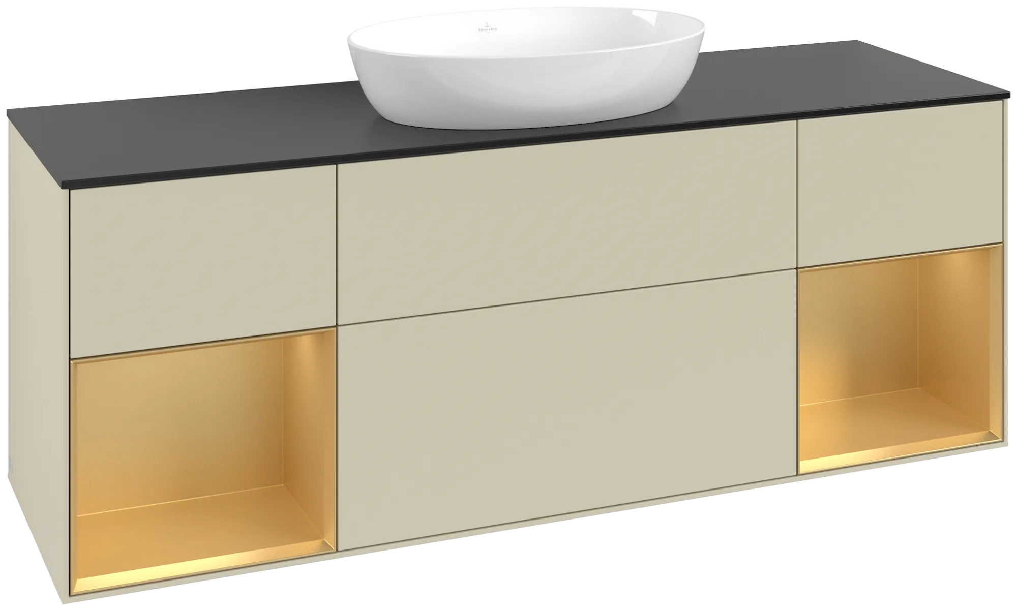 Villeroy & Boch Finion Waschbeckenunterschrank GD0 1600x603x501mm m Bel FK/RE/AP: HJ/HF/2