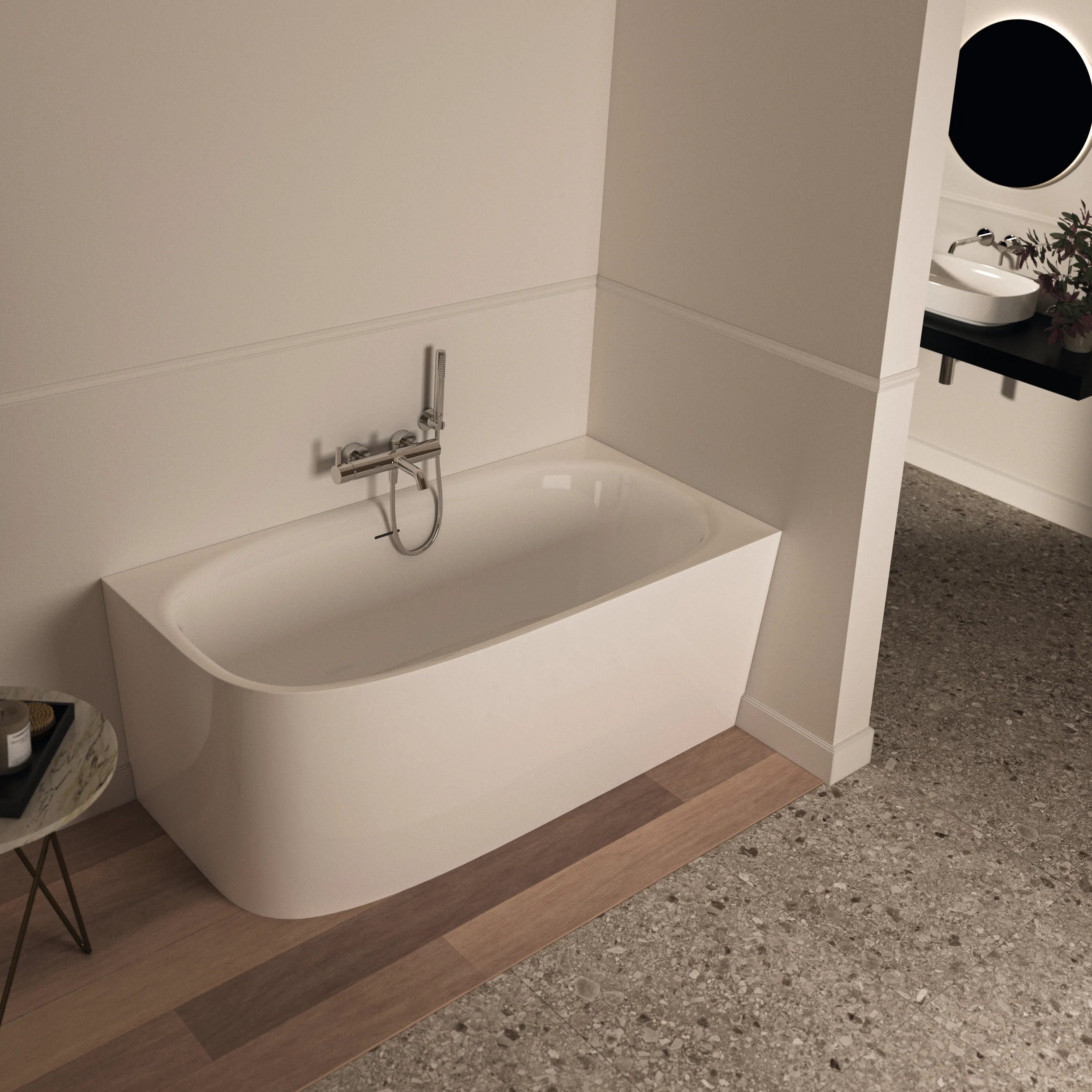 Ideal Standard Badewanne „Dea“ 75 × 150 cm in Weiß