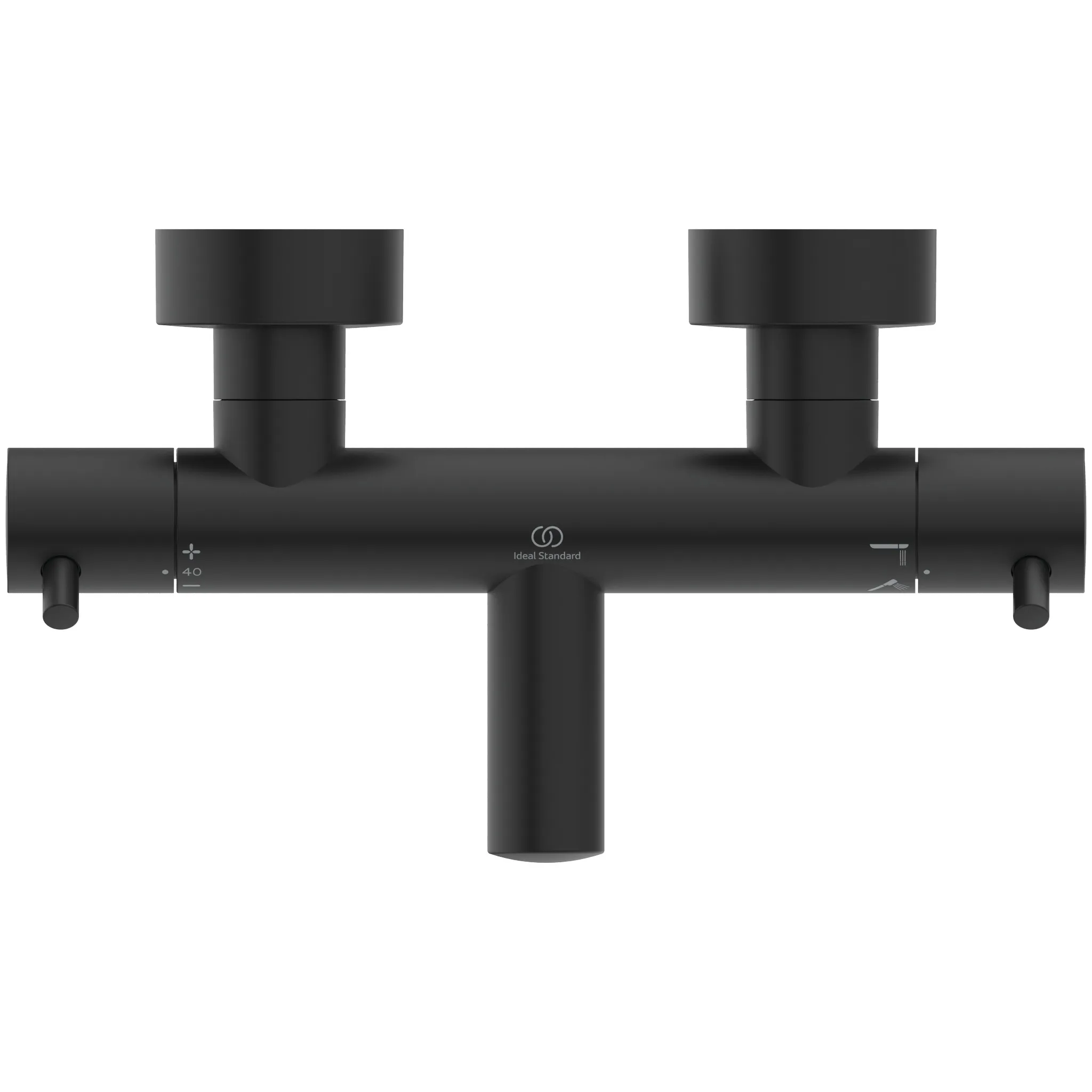 Badethermostat Aufputz Ceratherm T125 Pin-Griffe Brushed Gold Badethermostat Aufputz Ceratherm T125 Pin-Griffe Brushed Gold