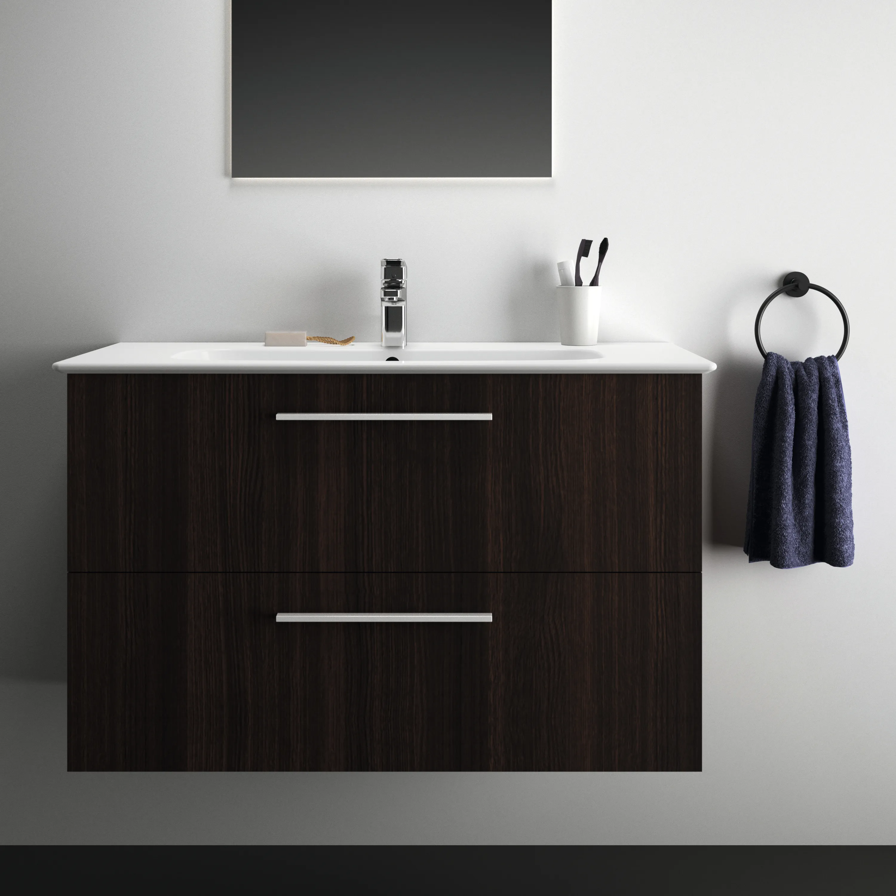 Ideal Standard i.life A Möbelpaket mit Waschtisch und Unterschrank