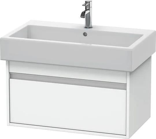 Duravit Waschtischunterschrank wandhängend „Ketho“ 75 × 41 × 44 cm Weiß Matt