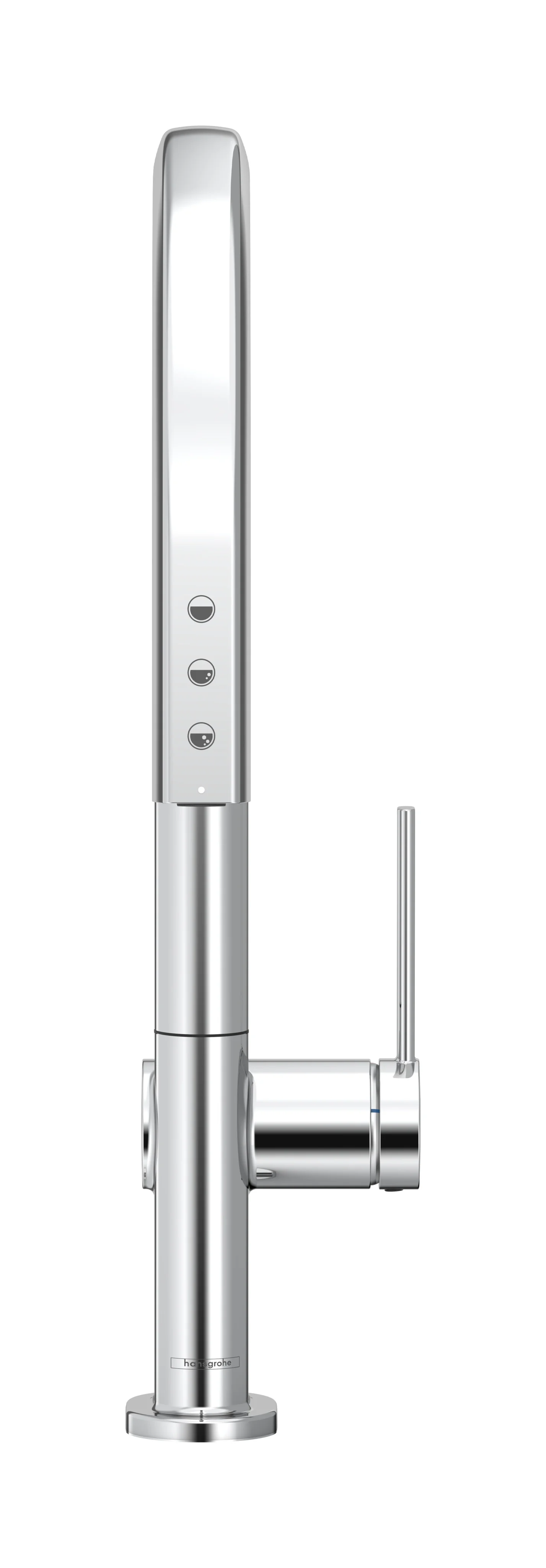 Hansgrohe Aqittura M91 SodaSystem 210 Auszieharm mit sBox, Chrom, Hahnlochbohrung 35 mm, max. Auszugslänge 76 cm