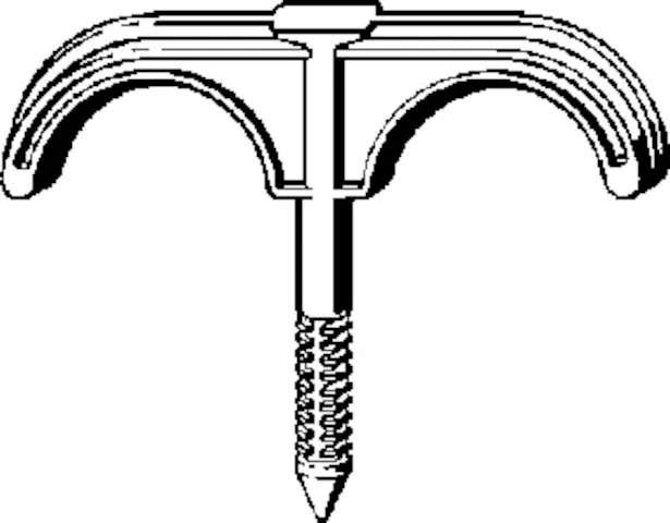 Viega „Sanfix“ Einschlagrohrbügel doppelt 16/20 × 60 mm