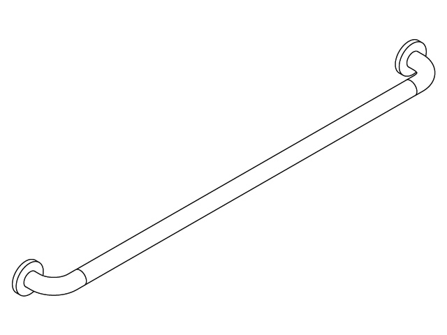 HEWI Handtuchhalter „Serie 477“ 107 cm