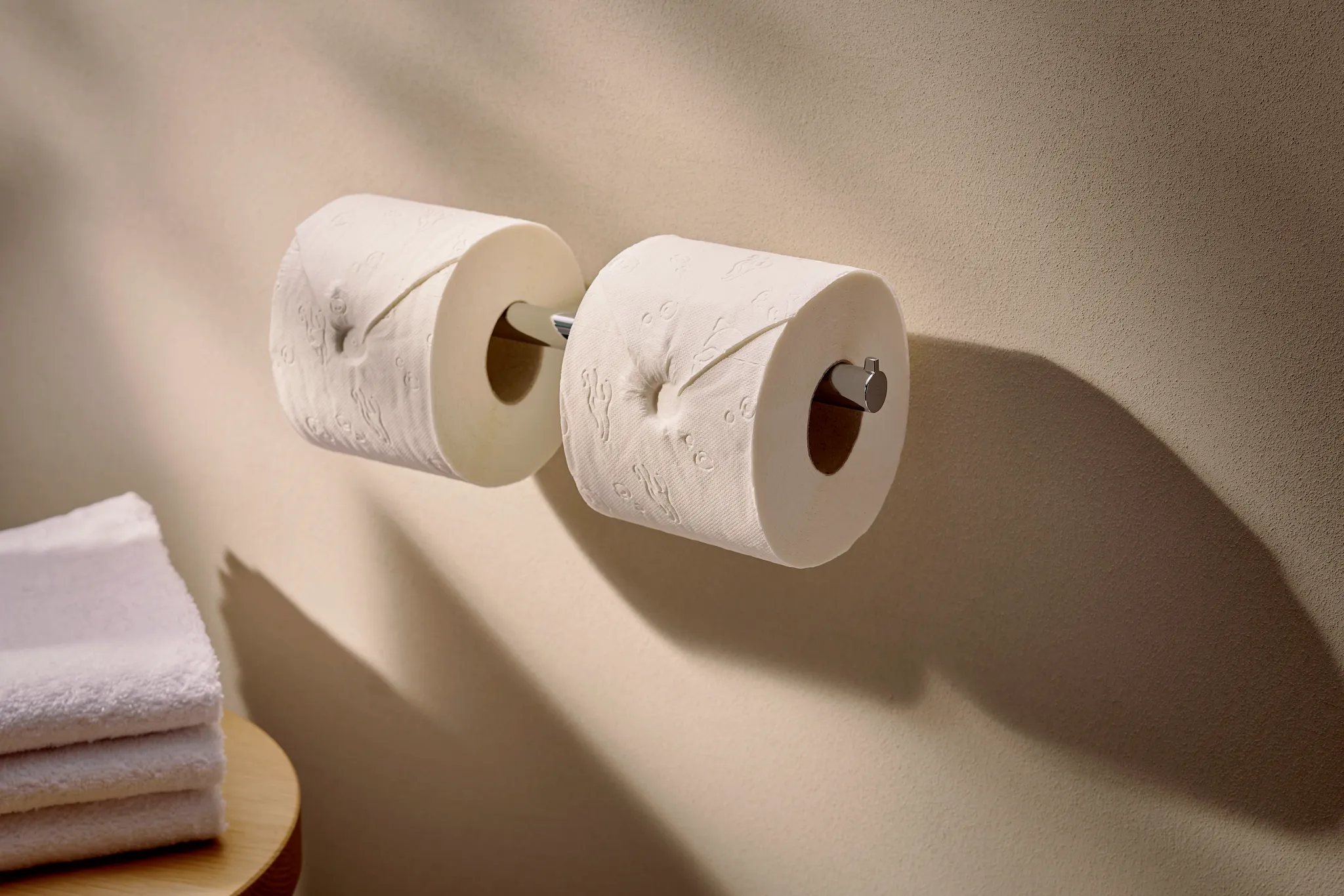 AddStoris S Toilettenpapierhalter doppelt, Chrom AddStoris S Toilettenpapierhalter doppelt, Chrom