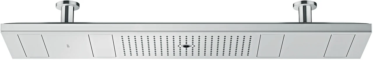 Hansgrohe AXOR ShowerSolutions Kopfbrause 1200x300 mm, 4 Strahlarten, Chrom, mit LED-Lichtmodul 3500 K Hansgrohe AXOR ShowerSolutions Kopfbrause 1200x300 mm, 4 Strahlarten, Chrom, mit LED-Lichtmodul 3500 K
