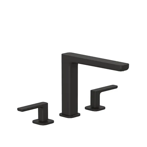 Kludi RENON 3-Loch Waschtisch-EHM mattschwarz Kludi RENON 3-Loch Waschtisch-EHM mattschwarz