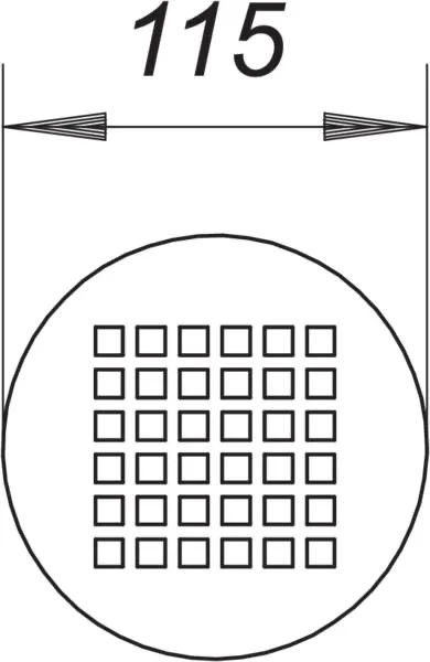 Rost Quadra, d: 115 mm