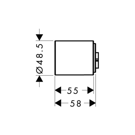 Verlängerung Axor Starck Thermostatmodul