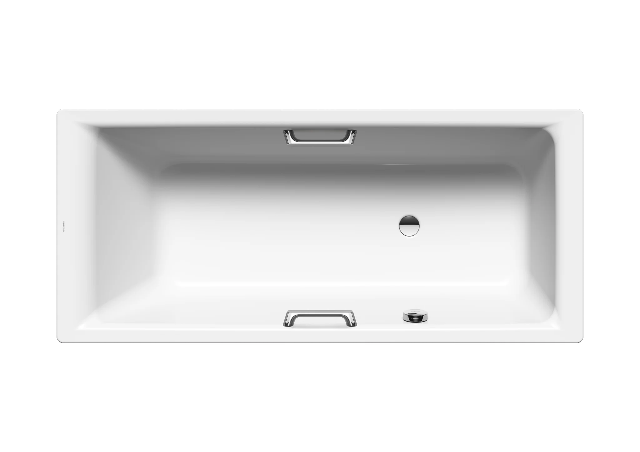 Kaldewei Badewanne „Puro“ Star rechteck 170 × 75 cm, mit Grifflochbohrungen mit seitlicher Überlaufbohrung, in alpinweiß Kaldewei Badewanne „Puro“ Star rechteck 170 × 75 cm, mit Grifflochbohrungen mit seitlicher Überlaufbohrung, in alpinweiß