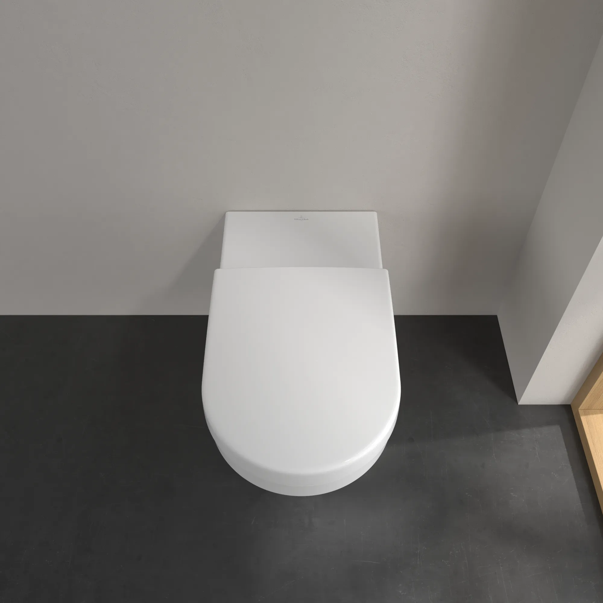 Wand-Tiefspül-WC DirectFlush „ViCare“ 37 × 32,5 × 70 cm ohne Spülrand