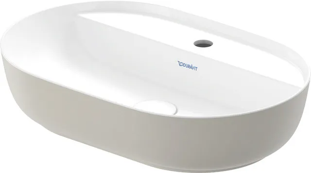 Aufsatzwaschtisch „Luv“, ohne Überlauf, Hahnlochposition mittig Aufsatzwaschtisch „Luv“, ohne Überlauf, Hahnlochposition mittig