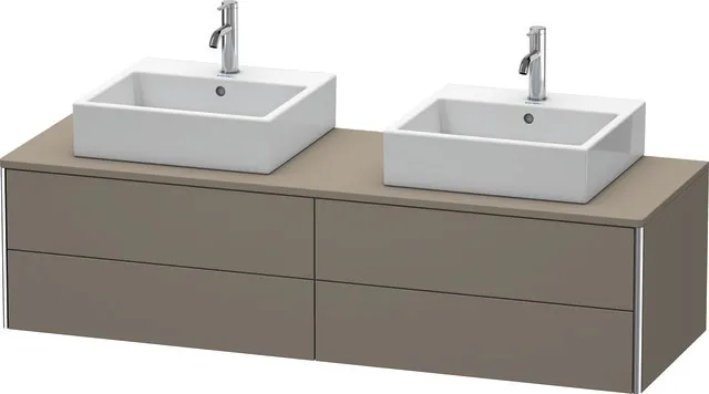 Duravit Waschtischunterschrank wandhängend „XSquare“ 160 × 40 × 54,8 cm Duravit Waschtischunterschrank wandhängend „XSquare“ 160 × 40 × 54,8 cm