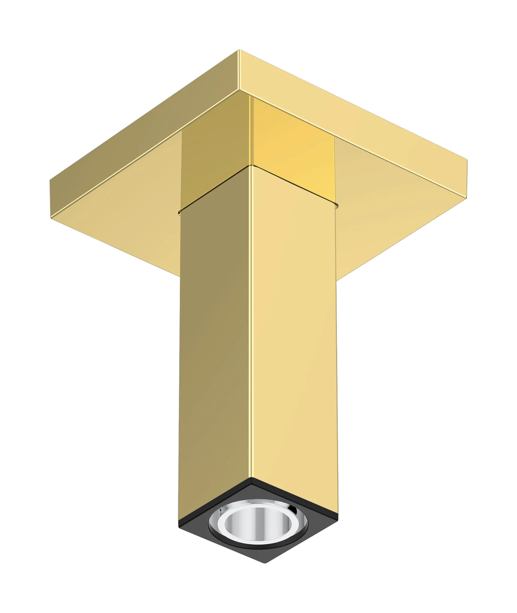 Hansgrohe Deckenanschluss E 10 cm, Polished Gold Optic