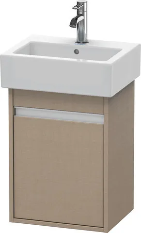 Duravit Waschtischunterschrank wandhängend „Ketho“ 40 × 55 × 32 cm Leinen