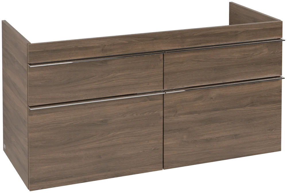 Villeroy & Boch Waschbeckenunterschrank Venticello, Arizona Oak, 1.153 x 590 x 502 mm, Eckig, SoftClosing, 4 Auszüge Villeroy & Boch Waschbeckenunterschrank Venticello, Arizona Oak, 1.153 x 590 x 502 mm, Eckig, SoftClosing, 4 Auszüge