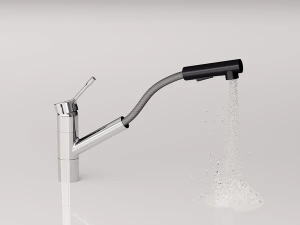 Küchenarmatur Ceralook, mit herausziehbare Handbrause, Ausladung 233mm, Chrom