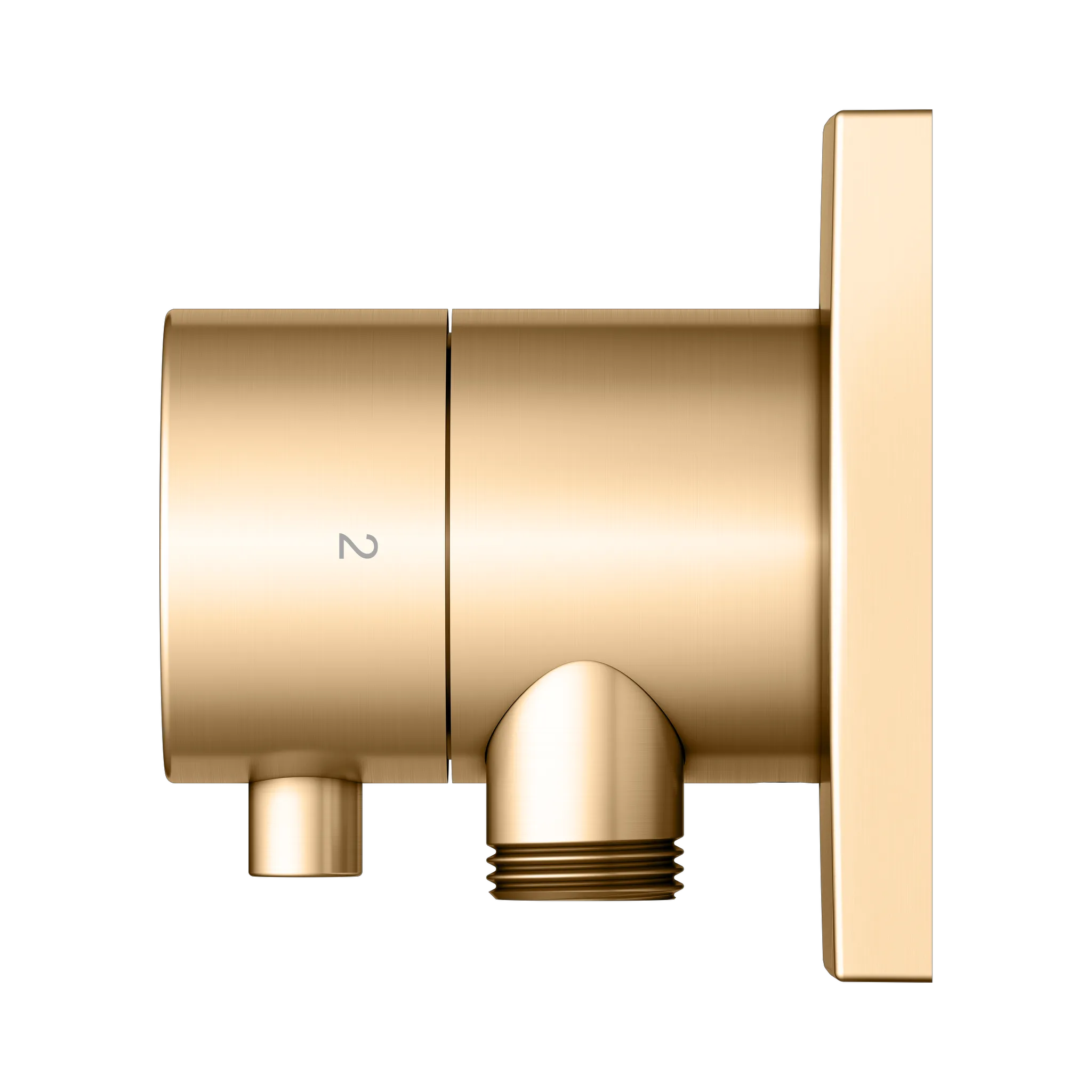 IXMO 2-Wege Ab- u. Umstellventil UP IXMO Comfort, eckig Messing geb. IXMO 2-Wege Ab- u. Umstellventil UP IXMO Comfort, eckig Messing geb.