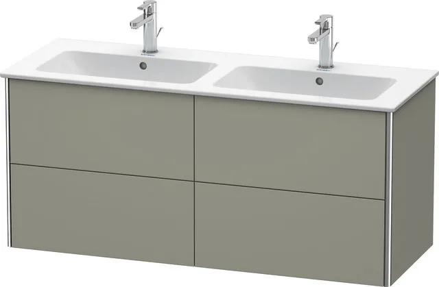 Duravit Waschtischunterschrank wandhängend „XSquare“ 128 × 56 × 47,8 cm Duravit Waschtischunterschrank wandhängend „XSquare“ 128 × 56 × 47,8 cm