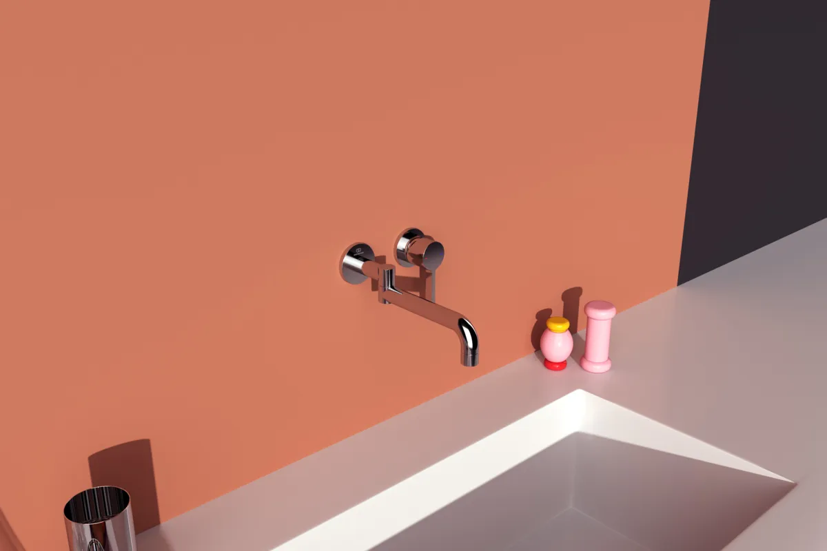 Ideal Standard Wand-Küchenarmatur Gusto Ausladung 246mm Chrom Ideal Standard Wand-Küchenarmatur Gusto Ausladung 246mm Chrom