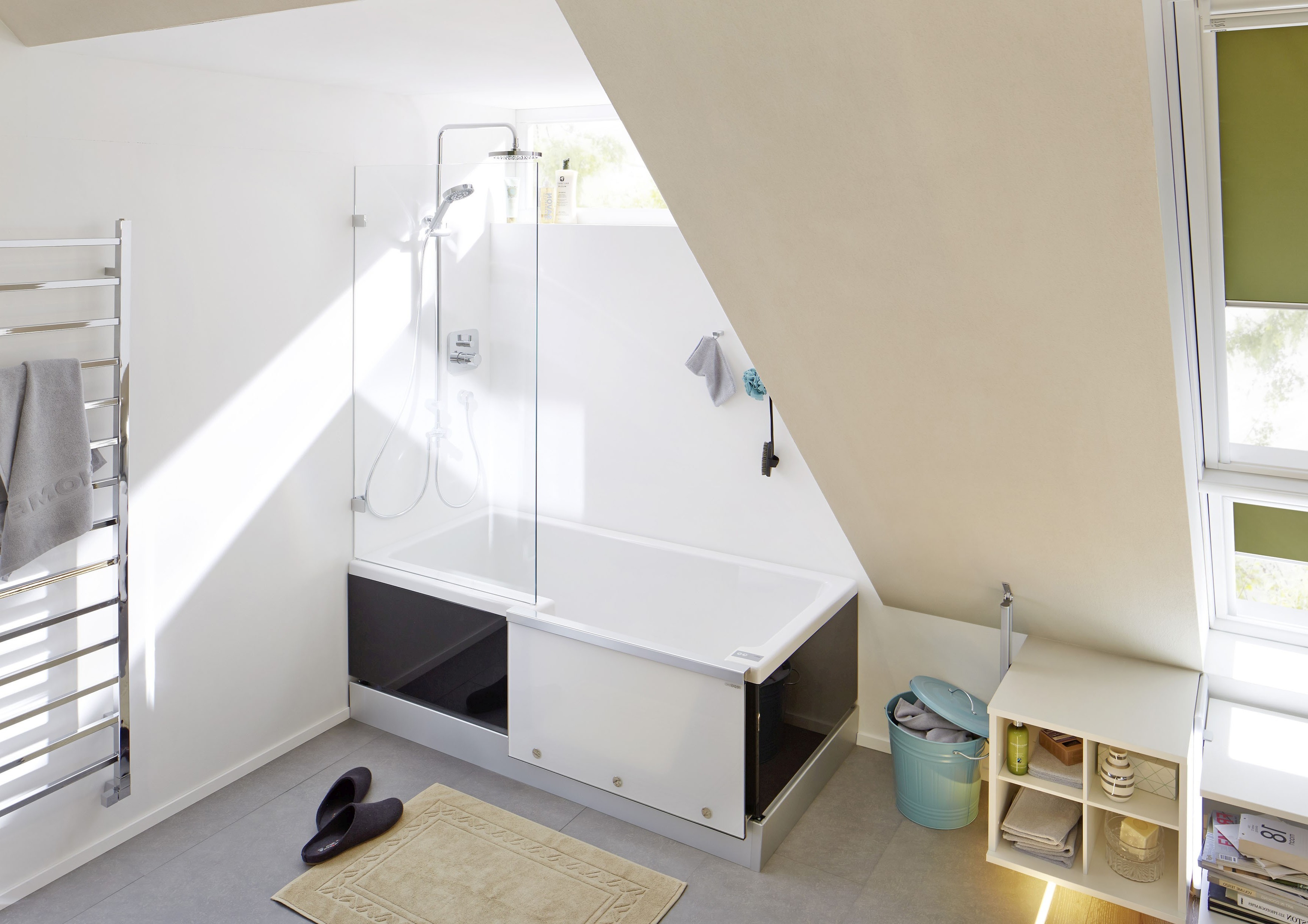 repaBAD Duschbadewanne rechts, Ecke „Easy-In“ 170 × 75 cm repaBAD Duschbadewanne rechts, Ecke „Easy-In“ 170 × 75 cm