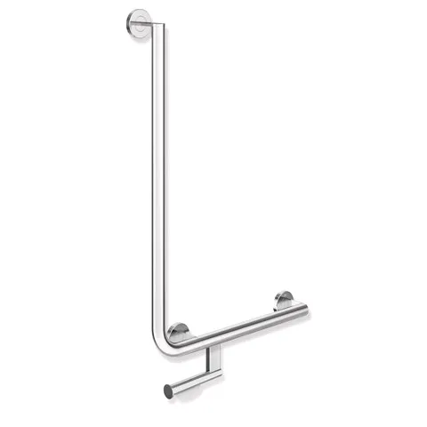 HEWI Winkelgriff System 900, Edelstahl verchromt, 500x750 mm, rechts HEWI Winkelgriff System 900, Edelstahl verchromt, 500x750 mm, rechts