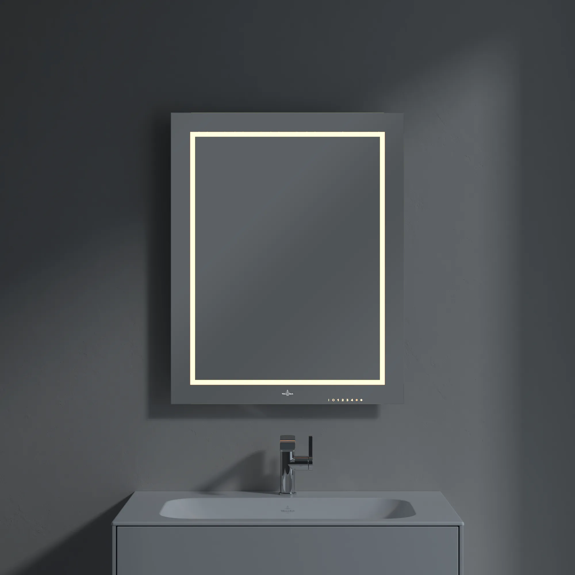 Villeroy & Boch Spiegel „Finion“ 800 × 750 mm Villeroy & Boch Spiegel „Finion“ 800 × 750 mm