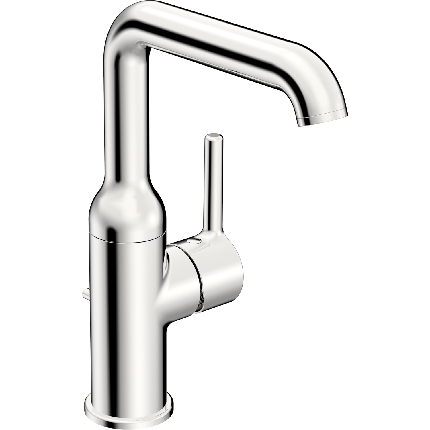 Einhand-Waschtischarmatur mit Zugstange „Vantis Style“ Ausladung 147 mm in Chrom Einhand-Waschtischarmatur mit Zugstange „Vantis Style“ Ausladung 147 mm in Chrom