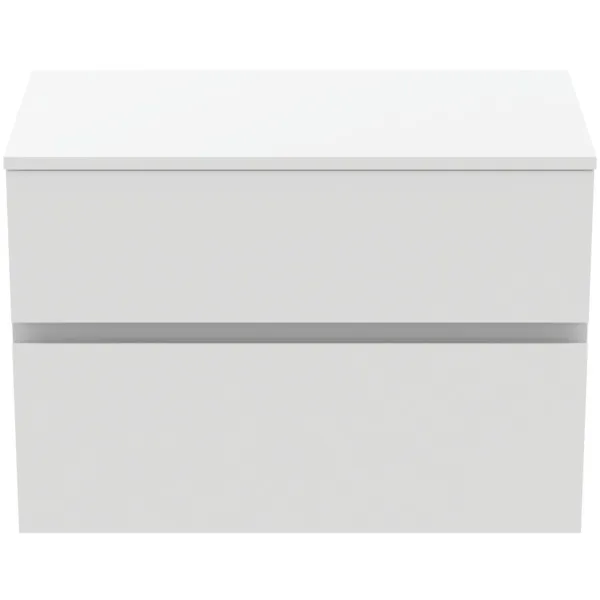 Ideal Standard Waschtischunterschrank Finesse 802x440x558mm, 2 Auszüge, Weiß matt Ideal Standard Waschtischunterschrank Finesse 802x440x558mm, 2 Auszüge, Weiß matt