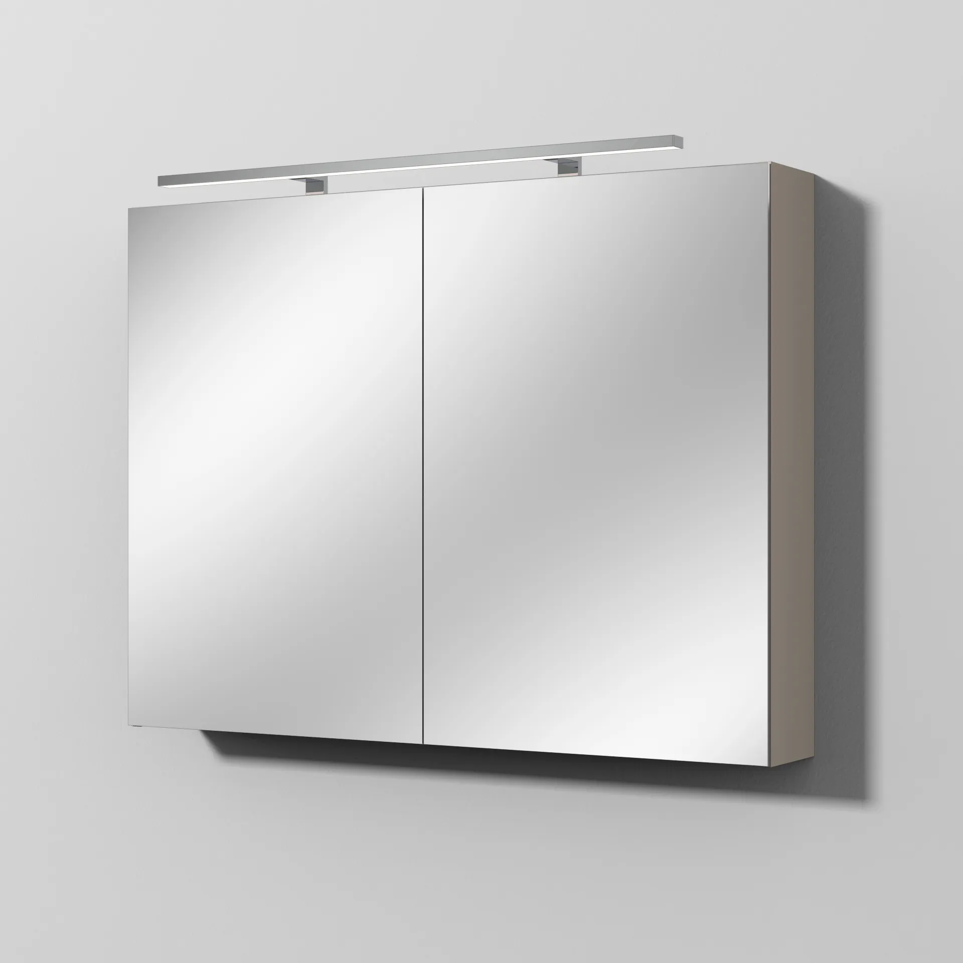Sanipa Wandvorbau Spiegelschrank „Milla“ 1000 × 750 × 149 mm in Kaschmir (matt) Sanipa Wandvorbau Spiegelschrank „Milla“ 1000 × 750 × 149 mm in Kaschmir (matt)