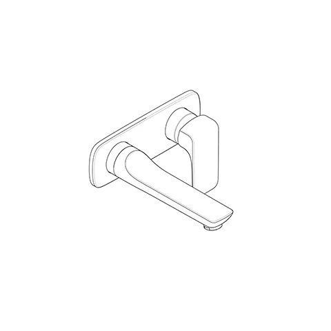 AMEO WT2LochWandEHM Ausladung 185 mm chrom AMEO WT2LochWandEHM Ausladung 185 mm chrom