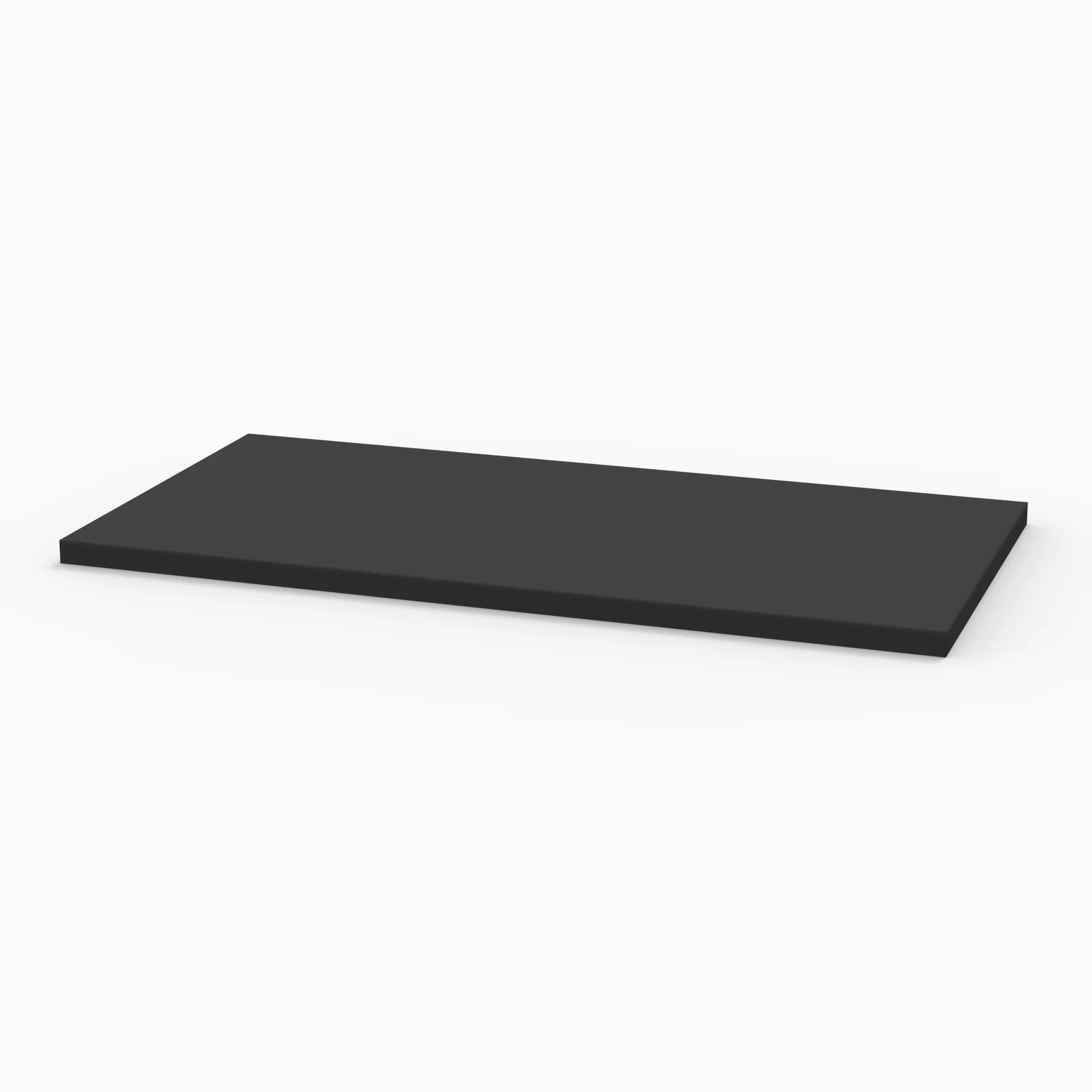 Sanipa Abdeckplatte „2morrow“ in Graphit (matt), 703 × 351 × 16 mm