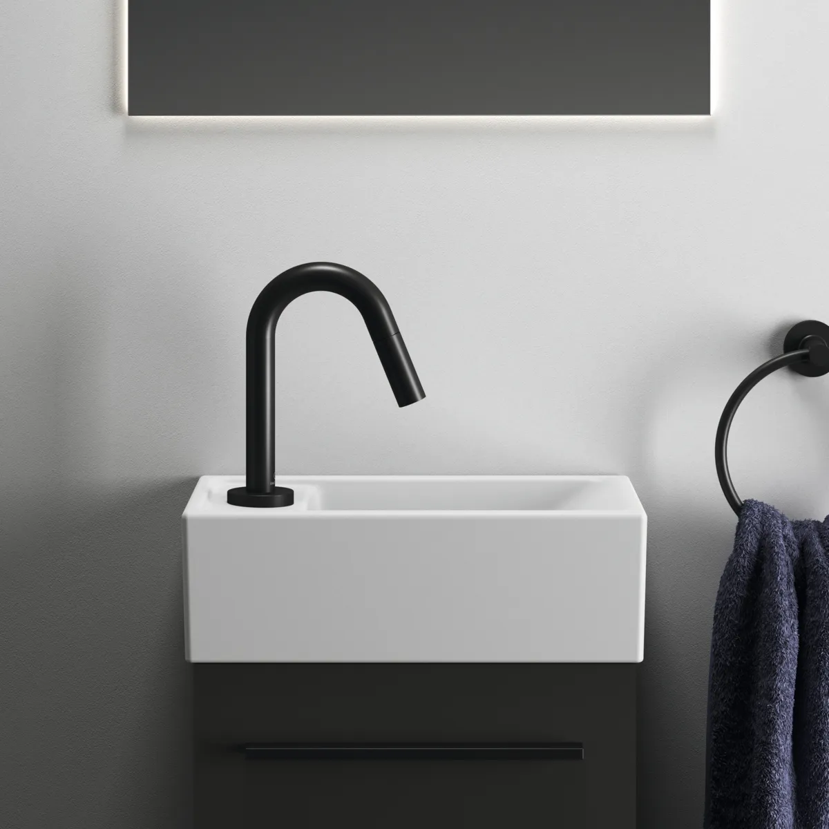 Standventil Ceraline, Ausladung 126mm, Chrom Standventil Ceraline, Ausladung 126mm, Chrom