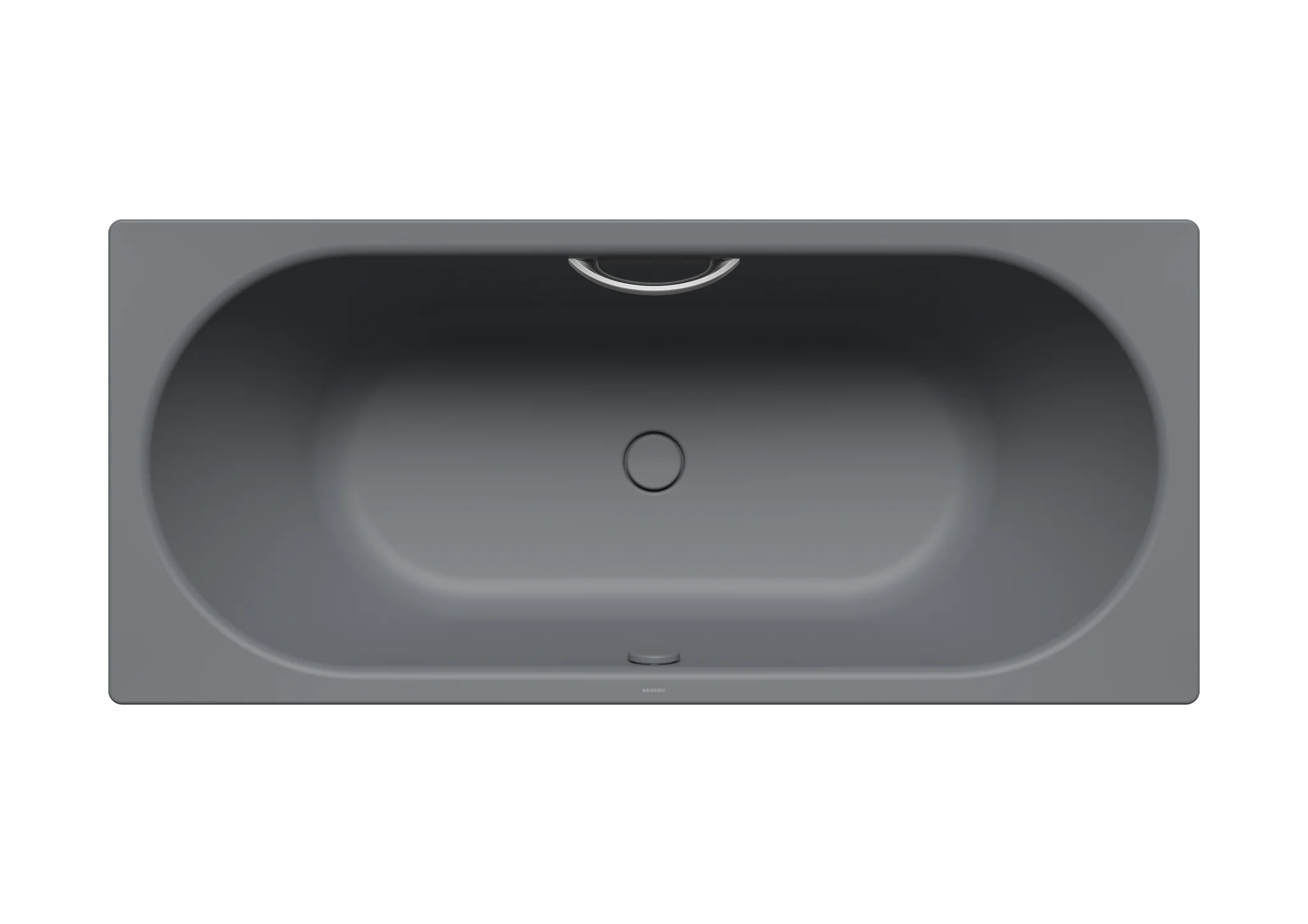 Kaldewei CENTRO DUO Badewanne, 1700x750 mm, cool grey 70, mit Griffloch