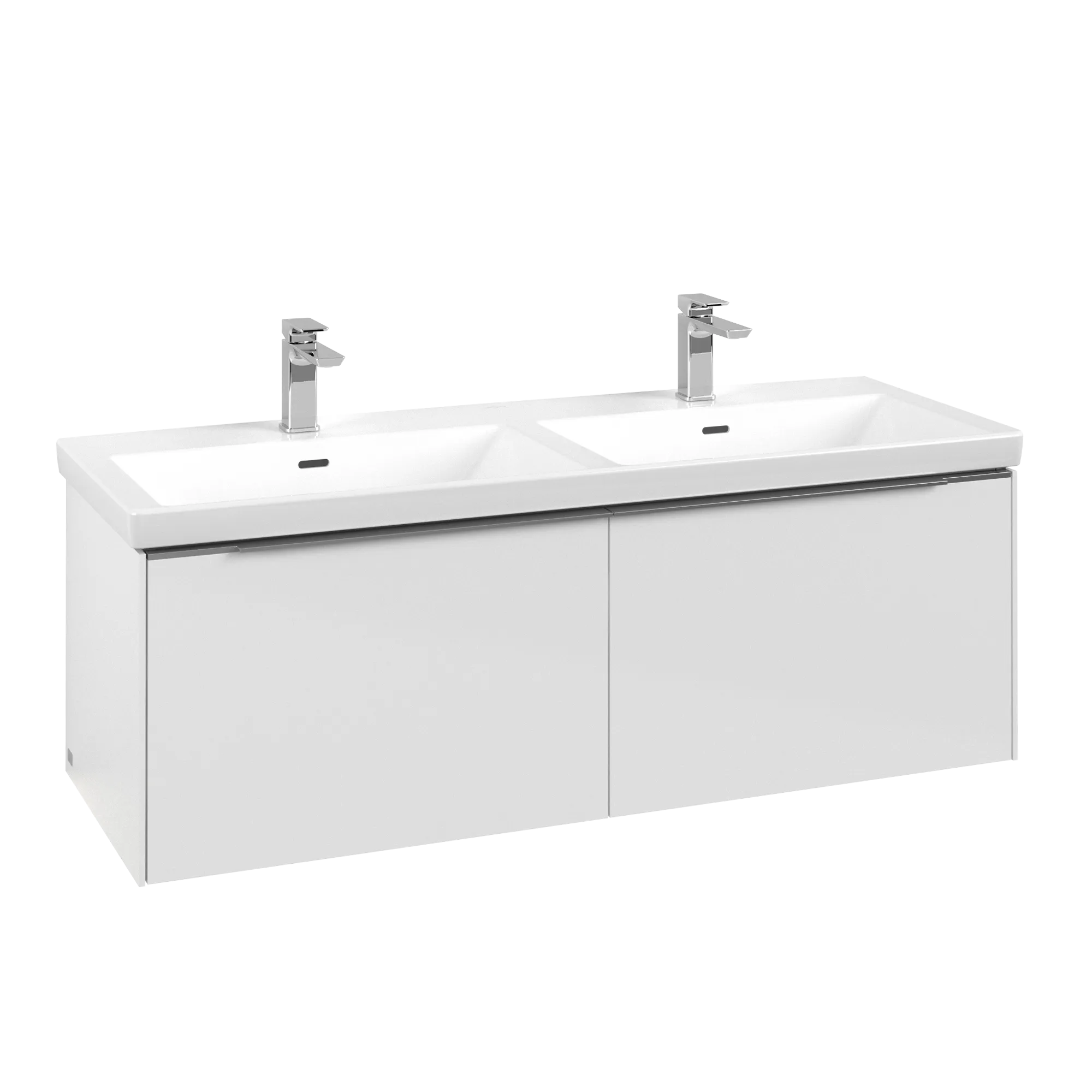 Villeroy & Boch Subway 3.0 Waschbeckenunterschrank C567L0, 1272 x 429 x 478 mm, Brilliant White